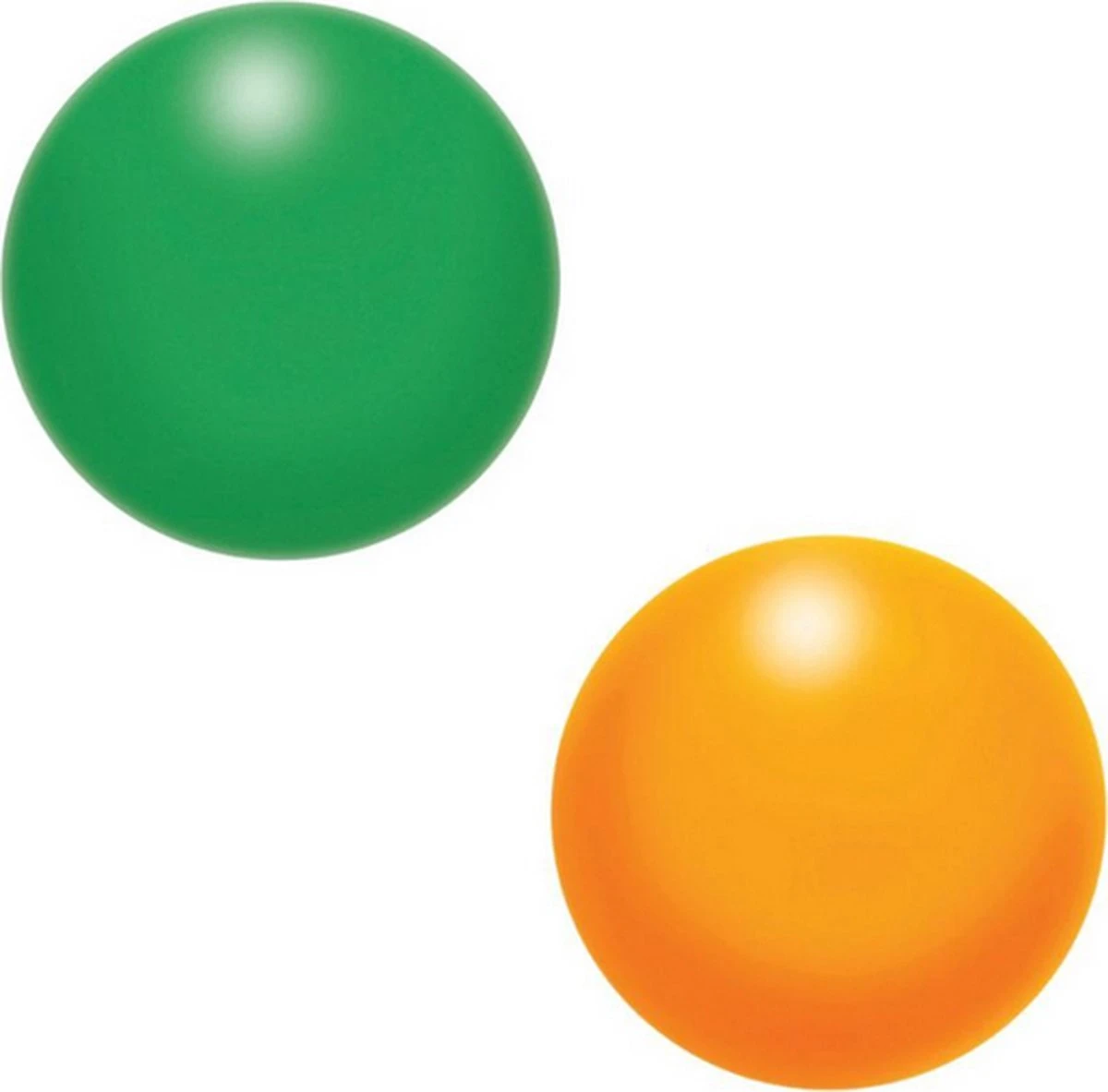 Aidapt Stressbal Set Van 2 - Groen & Oranje - Voor Hand, Pols En Onderarmoefeningen - 5cm Diameter - Knijpballetje 3 Aidapt Stressbal Set Van 2 - Groen & Oranje - Voor Hand, Pols En Onderarmoefeningen - 5cm Diameter - Knijpballetje