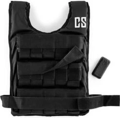 CAPITAL SPORTS Monstervest Gewichtsvest - Weight Vest - Metalen Gewichten - Zachte Pads Rondom Voor Een Groot Draagcomfort - Zwart -Merkloos Winkel 1200x1183 7