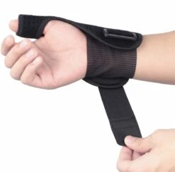 WiseGoods - Duimbrace - Duimspalk - Vingerspalk - Duimbandage - Polsbrace - Artrose - Reuma - Verstelbaar - Links - Rechts - Zwart -Merkloos Winkel 1200x1184 53