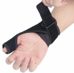 WiseGoods - Duimbrace - Duimspalk - Vingerspalk - Duimbandage - Polsbrace - Artrose - Reuma - Verstelbaar - Links - Rechts - Zwart -Merkloos Winkel 1200x1184 54