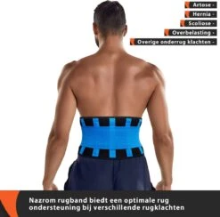 NAZROM® Rugbrace - Rugband Voor Onderrug - Rug & Houding Corrector Voor Onmiddellijke Rugondersteuning, Pijnverlichting En Draagcomfort - Postuur Corrector - XXL -Merkloos Winkel 1200x1184 56