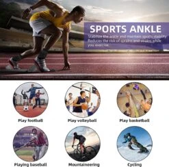 U Fit One 1 Stuk Enkelbrace - Enkel Bandage - Ankle Brace - Ankle Straps - Voet Brace - Enkel Brace - Enkelsteun - Enkelondersteuning - Maat: M -Merkloos Winkel 1200x1184 59