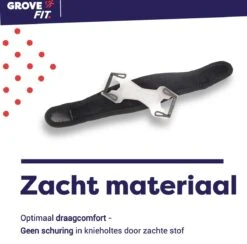 GroveFit Kniebrace - Knieband - Kniebandage - Patellabrace - Onesize -Merkloos Winkel 1200x1184 63