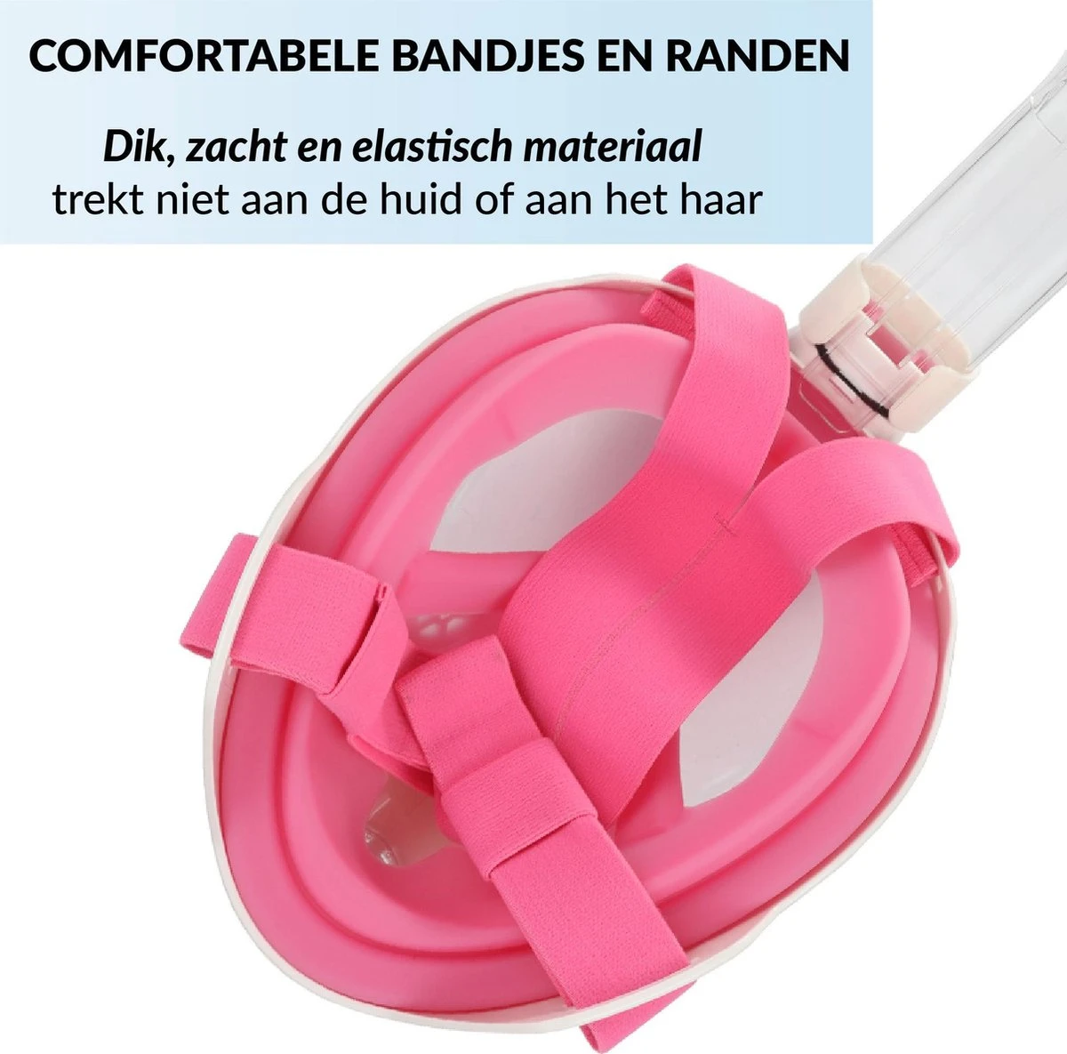 Gadgy Duikmasker Full Face Kinderen - Duikbril Met Snorkel - Snorkelset Kinderen - Snorkelmasker - Roze 9 Gadgy Duikmasker Full Face Kinderen - Duikbril Met Snorkel - Snorkelset Kinderen - Snorkelmasker - Roze - Afbeelding 7