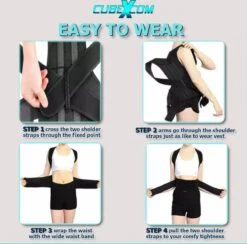 CUBEXCOM® Rugbrace Postuur Corrector, Magnetisch Rugband, Houding Rug Corrector, Rugband Voor Onderrug, Houdings Correctie, Comfortabele Ondersteuning Voor Wervelkolom Schouder En Rug, Rugsteun Voor Een Betere Lichaamshouding Voor Dames En Heren -Merkloos Winkel 1200x1185 39