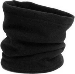 Fleece Col Nekwarmer - Unisex - Black - One Size - Col Sjaal Colsjaal - Fleece - Wintersport - Dames / Heren - Zwart - Gratis Verzending -Merkloos Winkel 1200x1186 2