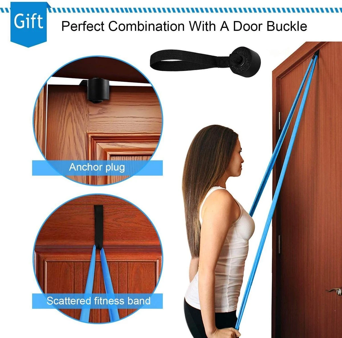 Merkloos Professionele - Yoga - Elastische Latex - Weerstandbanden Set 3 Stuks I-Wannahave 6 Merkloos Professionele - Yoga - Elastische Latex - Weerstandbanden Set 3 Stuks I-Wannahave - Afbeelding 4