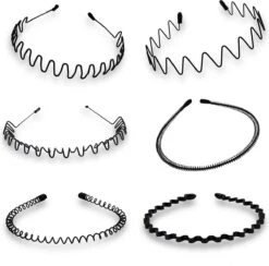 BOTC Haarband - 6 Stuks Diadeem - Unisex Vrouwen En Mannen - Hardlopen - Haaraccessoires - Sport Haarband Volwassenen -Merkloos Winkel 1200x1187 49