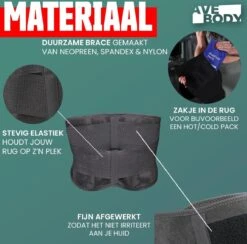 AVE Rugbrace Voor Rugpijn - Maat XL - Rugband - Onderrug Brace - Rug Houding - Hernia -Merkloos Winkel 1200x1187 56