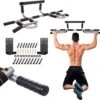 Springos Multifunctionele Optrekstang | Pull Up Bar | Grijs | Tot 100 Kg 2 Springos Multifunctionele Optrekstang | Pull Up Bar | Grijs | Tot 100 Kg -Merkloos Winkel 1200x1188 24