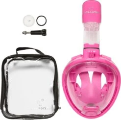 Atlantis Full Face Mask 2.0 - Snorkelmasker - Kinderen - Roze - XS -Merkloos Winkel 1200x1189 19