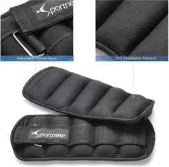 Gewichtsmanchetten, Verstelbare Enkelgewichten Set, Voet-/polsgewicht Manchetten, 1,0 Kg Tot 4,6 Kg Gewichten, 1 Paar Voor Benen En Armen, Verpakking Van 2 Stuks Voor Fitness, Wandelen, Hardlopen -Merkloos Winkel 1200x1189 24