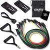 Athletix Weerstandsbanden XL Set - Handvaten - Enkelbanden - Gratis Draagtas & Oefeningen - 5 Resistance Bands -Merkloos Winkel 1200x1189 34