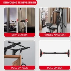 Positive Things Home Gym Fitness Set - Krachtstation Kabelsysteem - Tricep Touw -Merkloos Winkel 1200x1189 49