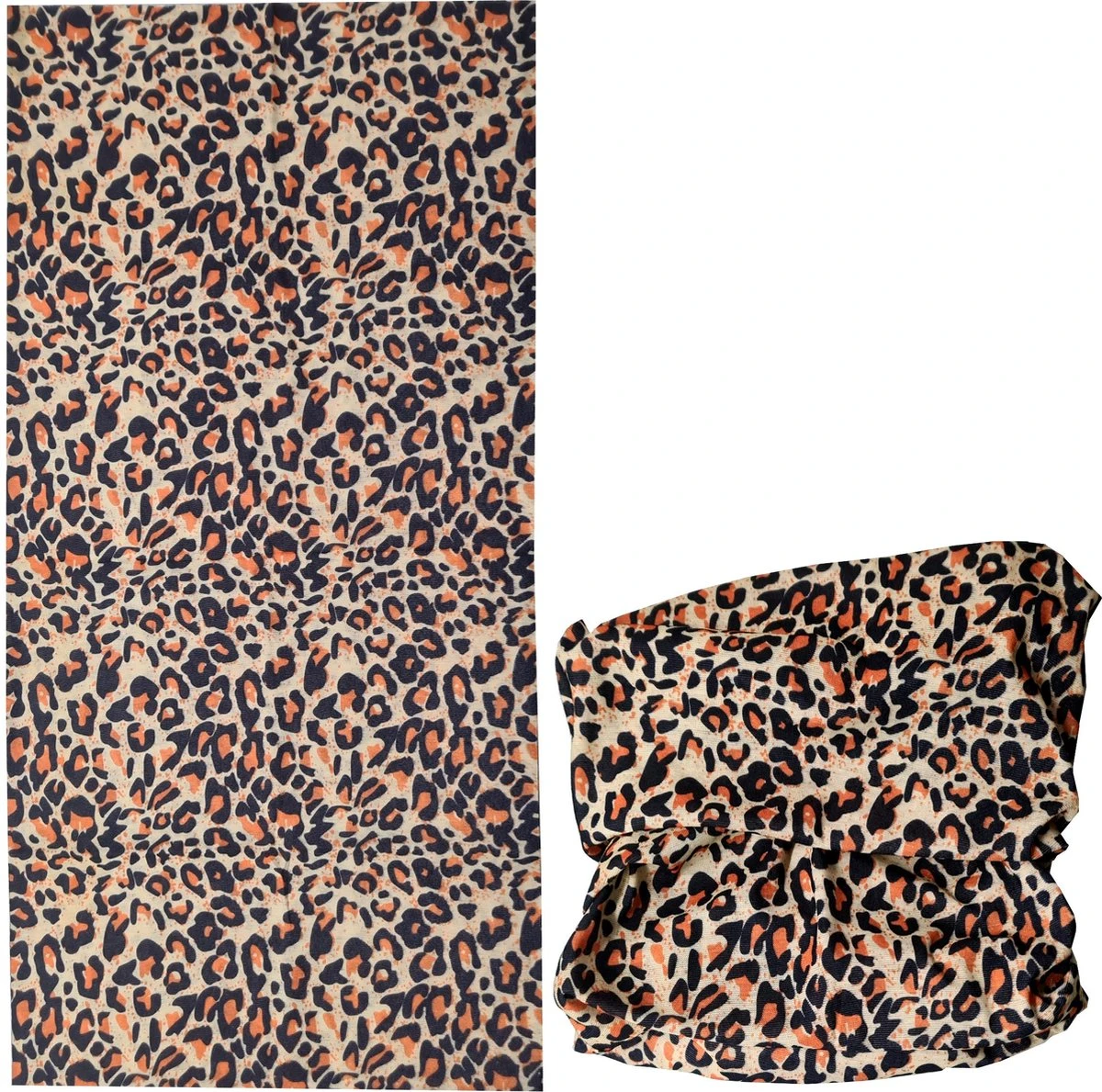 Fako Fashion® - Colsjaal - Gezichtsmasker - Bandana - Nekwarmer - Sjaal - Col - Microfiber Faceshield - Luipaard 3 Fako Fashion® - Colsjaal - Gezichtsmasker - Bandana - Nekwarmer - Sjaal - Col - Microfiber Faceshield - Luipaard