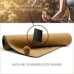 AGreenie Premium Yoga Mat Kurk 4mm / Antislip Yoga Mat Kurk Natuurlijk Rubber / Yoga Mat Natuurlijk Rubber Incl. Yoga Mat Draagriem, Massage Bal & E-Boek 10 AGreenie Premium Yoga Mat Kurk 4mm / Antislip Yoga Mat Kurk Natuurlijk Rubber / Yoga Mat Natuurlijk Rubber Incl. Yoga Mat Draagriem, Massage Bal & E-Boek -Merkloos Winkel 1200x1190 34