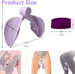 Plugstore - Bovenbeentrainer Bekkenbodemtrainer Voor Vrouwen, Dijbekkenbodem, Hip, Hip, Dijbeentrimmer, Billen Trainer, Heuplichaamstrainer. -Merkloos Winkel 1200x1190 58