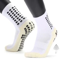 Gripsokken Voetbal – Wit – Gripsokken – Grip Sok – One Size