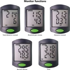 Tunturi Cardio Fit M35 Stoelfiets - Hometrainer - Minibike Met Instelbare Weerstand - Fietstrainer Magnetisch Geremd - Bureaufiets -Merkloos Winkel 1200x1193 29