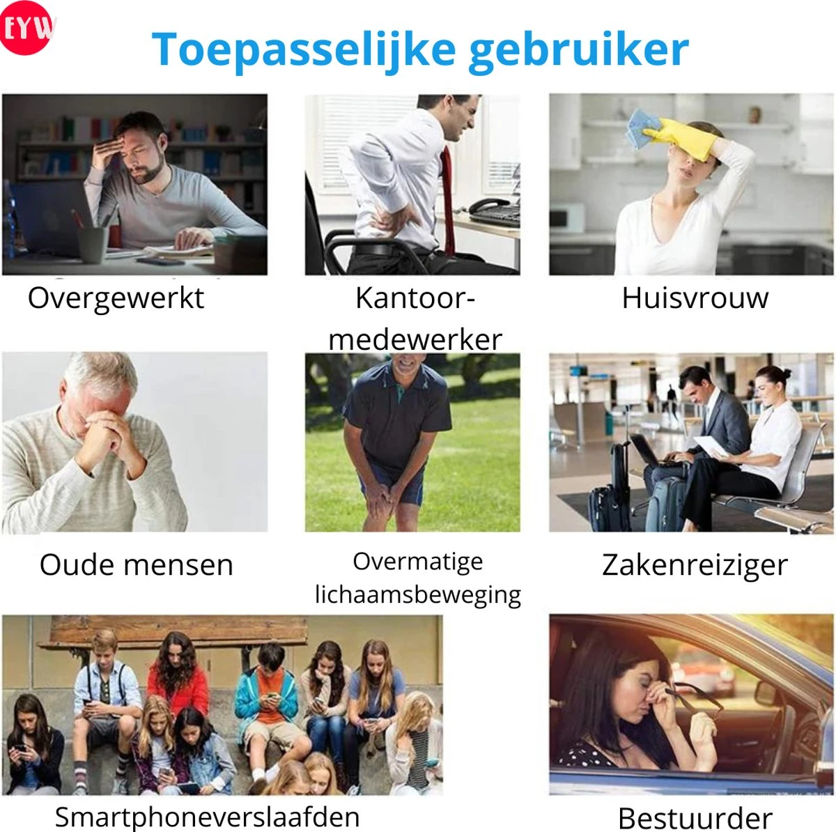 Spierstimulator EMS – Tens Apparaat – Spierstimulator – Massage Apparaat– Nekmassage Apparaat – Nekmassage – Voetmassage Apparaat – Voetmassage – Zwart 4 Spierstimulator EMS – Tens Apparaat – Spierstimulator – Massage Apparaat– Nekmassage Apparaat – Nekmassage – Voetmassage Apparaat – Voetmassage – Zwart - Afbeelding 2