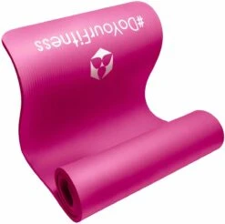 #DoYourFitness - Dikke Fitness Mat Perfect Voor Pilates, Aerobics, Yoga - »Yamuna« - Non-slip, Duurzaam, Huidvriendelijk, Slijtvast - 183 X 61 X 1,5 Cm - Pink