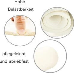 #DoYourFitness/World Fitness Experience - Fitness Mat Perfect Voor Pilates, Aerobics, Yoga - »Yogini« - Non-slip, Duurzaam, Huidvriendelijk, Slijtvast - 183 X 61 X 1,0cm Cm - Wit -Merkloos Winkel 1200x1194 24