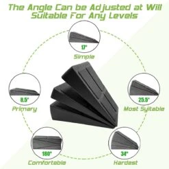 U Fit One 3 Stuks Slant Board - Squat Block - Stretch Board - Incline Board - Balance Board - Squat Wedge -Merkloos Winkel 1200x1194 25