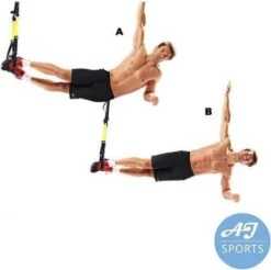 AJ-Sports Suspension Trainer TRX Pro - Resistance Training - Training Straps - Complete TRX Training Set - Inclusief Draagtas -Fitness - Workout -Merkloos Winkel 1200x1195 59