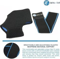 Merkloos SKAI Fit® - Voetbandage – Enkelbandage Maat: 35 - 38 Enkelbrace – Compressiekousen Verstelbare Enkelbandage Klittenbandsluiting Voor Verlichting Van Pijn Linker Rechter Voet Bandage Enkel Brace Links Rechts Enkelbrace Gekneusd Verzwikt Voetbal Sport -Merkloos Winkel 1200x1195 67