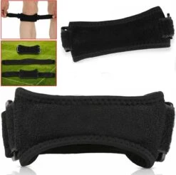 Knie Patella Band - Verstelbaar - Compressie Bandage - Brace - Strap - Kniesteun - Elastisch - Unisex - One Size -Merkloos Winkel 1200x1196 65