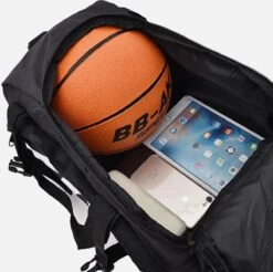 Merkloos Luxe Sporttas Met Schoenenvak- Reistas-Weekendtas -Waterafstotend-zwart -Merkloos Winkel 1200x1197 68