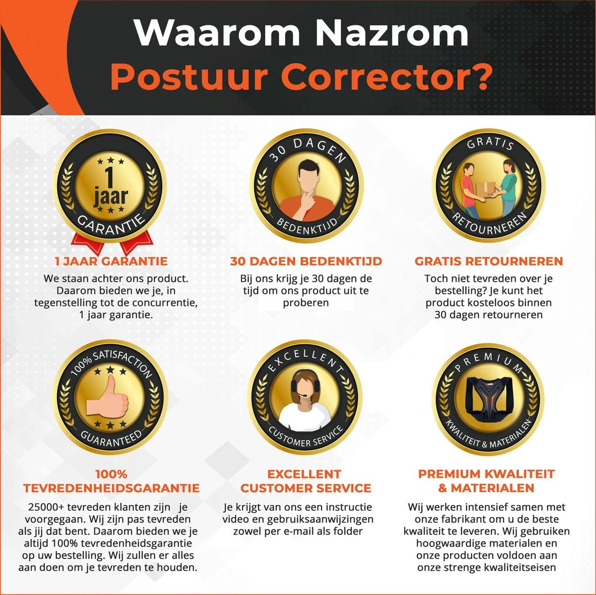 NAZROM® - Postuur Corrector - Houding Correctie - Nieuw Design Houding Rug Corrector Tegen Rugklachten – Maat M 6 NAZROM® - Postuur Corrector - Houding Correctie - Nieuw Design Houding Rug Corrector Tegen Rugklachten – Maat M - Afbeelding 4