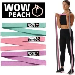 WOW PEACH - WITHOUT LEMONS - Totall Body Weerstandsbanden Van Hoge Kwaliteit - Set Van 3 - Katoenen Fitness Elastiek Van Premium Materiaal - LONG BAND - FITNESS - BootyBands 9 WOW PEACH - WITHOUT LEMONS - Totall Body Weerstandsbanden Van Hoge Kwaliteit - Set Van 3 - Katoenen Fitness Elastiek Van Premium Materiaal - LONG BAND - FITNESS - BootyBands -Merkloos Winkel 1200x1198 28