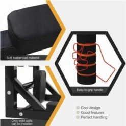 SOUTHWALL Fitness Station – 2-in-1 Pull Up Station En Dip Station Voor Thuis Sporten – Optrekstang Fitness Wandmontage – Dip Bars – Chin Up Bar – Home Gym – Pull Up Bar Muurmontage – Krachttraining – Power Tower – 150kg Draagkracht – Zwart/Rood 15 SOUTHWALL Fitness Station – 2-in-1 Pull Up Station En Dip Station Voor Thuis Sporten – Optrekstang Fitness Wandmontage – Dip Bars – Chin Up Bar – Home Gym – Pull Up Bar Muurmontage – Krachttraining – Power Tower – 150kg Draagkracht – Zwart/Rood -Merkloos Winkel 1200x1198 89