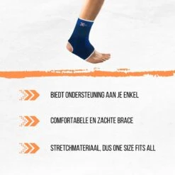 Orange85 Enkelband - Enkelbrace - Twee Stuks - Sportblessure - Ankle Strap - Fitness - Enkelbandage - Dames - Heren - Volwassenen - Sport -Merkloos Winkel 1200x1199 2