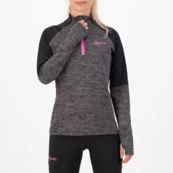 Rogelli Enjoy Runningtop - Sporttrui Dames - Grijs/Zwart/Roze - Maat M -Merkloos Winkel 1200x1199 55