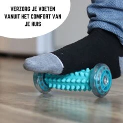 Recovery Riches Voetmassage Roller + GRATIS Massageballen - Voetreflexologie - Plantar Fasciitis - Voetroller - Massagebal - Massageroller - Triggerpoint Bal - Voetmassage Apparaat - Foot Roller - Feet Massage Muscle Fascia Release Ball -Merkloos Winkel 1200x1200 110