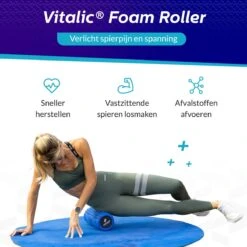 MASSIEVE Foam Roller Set Voor Rug, Nek En Lichaam Massage Roller - Trigger Point Foamrollers | Vitalic -Merkloos Winkel 1200x1200 116