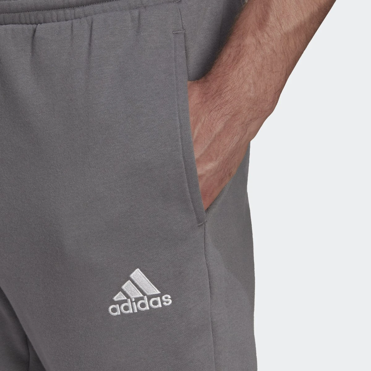 Adidas - Entrada 22 Sweatpants - Grijze Trainingsbroek Heren-L 5 Adidas - Entrada 22 Sweatpants - Grijze Trainingsbroek Heren-L - Afbeelding 3