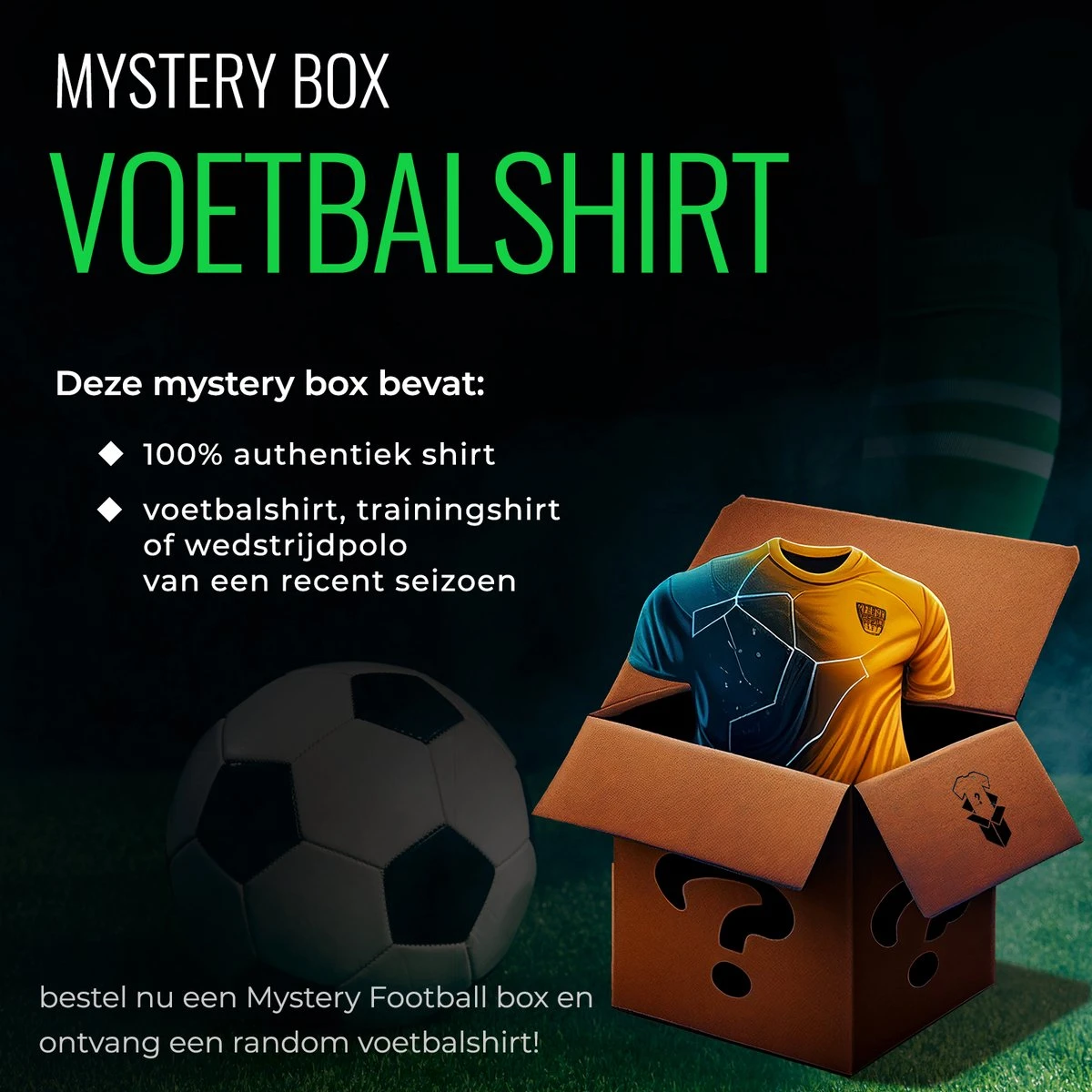 Mystery Football Box - Volwassenen - Maat XS 5 Mystery Football Box - Volwassenen - Maat XS - Afbeelding 3