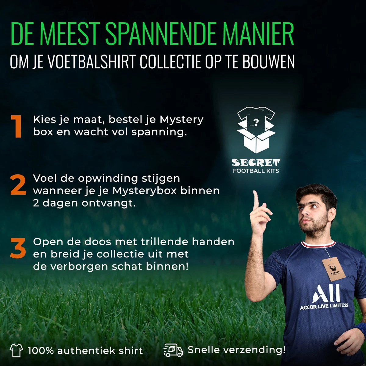 Mystery Football Box - Volwassenen - Maat XS 6 Mystery Football Box - Volwassenen - Maat XS - Afbeelding 4