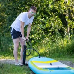 BluMill Opblaasbaar SUP Board - Stand Up Paddle Board - Verstelbare Peddel - Complete Set - Inclusief Pomp - Inclusief Enkelkoord - 300 Cm -Merkloos Winkel 1200x1200 1366
