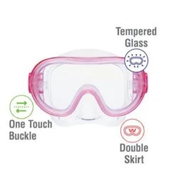 ReefTourer Snorkelmasker Duikbril Snorkelset Voor Kinderen Tot Ong. 10 Jaar RC-0203- Roze -Merkloos Winkel 1200x1200 1387
