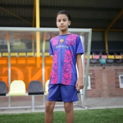 FC Barcelona Derde Tenue 21/22 - Barcelona Shirt En Broekje - Voetbaltenue Kinderen - Maat 140 -Merkloos Winkel 1200x1200 145