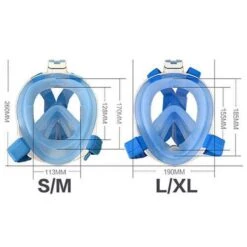 FlinQ Snorkelmasker Blauw - Maat S/M -Merkloos Winkel 1200x1200 1455