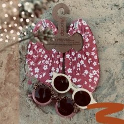 Slipstop Flor - Roest Bruin Met Witte Bloemen -Merkloos Winkel 1200x1200 1510