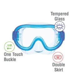 ReefTourer Snorkelmasker Duikbril Snorkelset Voor Kinderen Tot Ong. 10 Jaar RC-0203- Blauw -Merkloos Winkel 1200x1200 1531