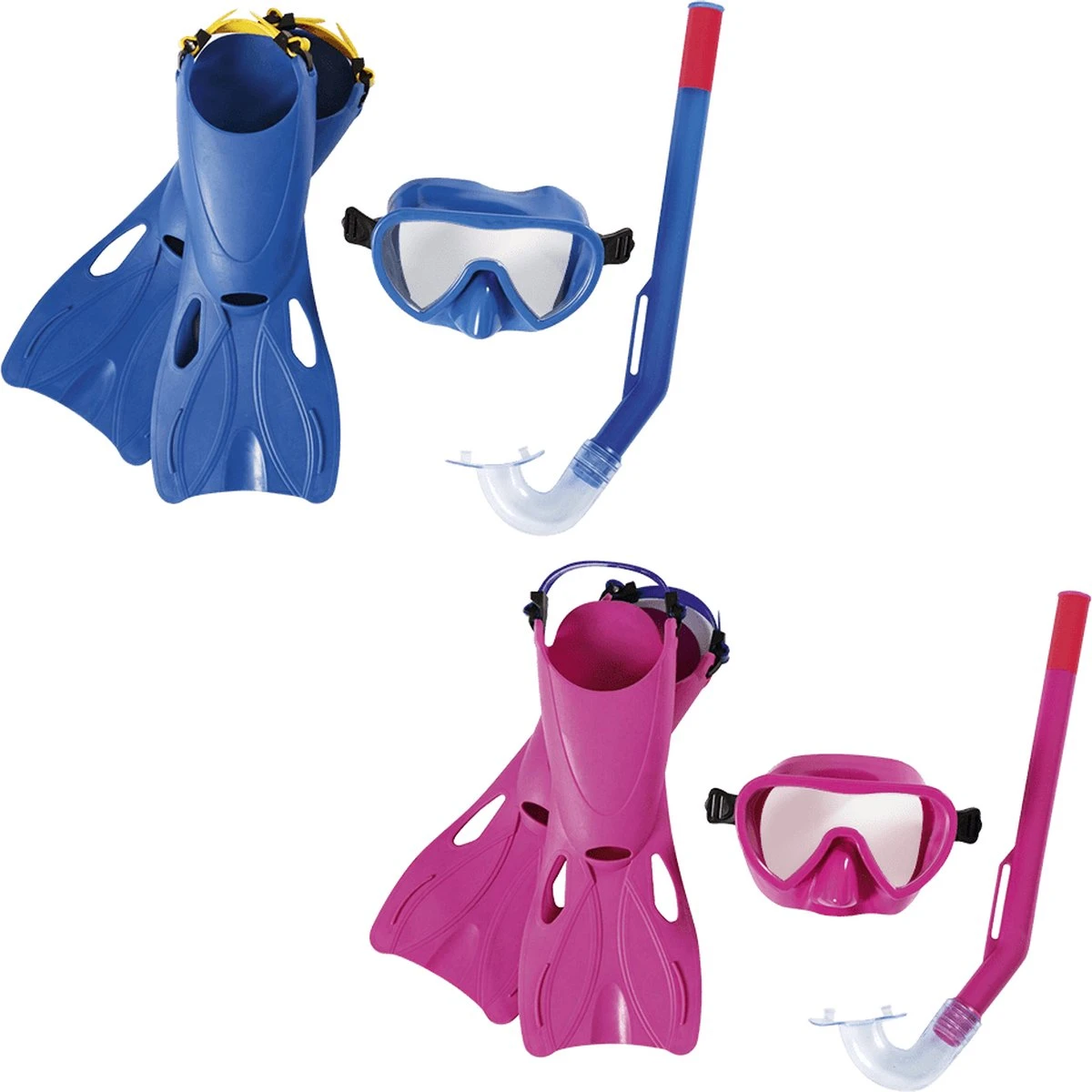 Bestway Snorkelset Lil' Flapper | Blauw 4 Bestway Snorkelset Lil' Flapper | Blauw - Afbeelding 2