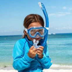 ReefTourer Snorkelmasker Duikbril Snorkelset Voor Kinderen Tot Ong. 10 Jaar RC-0203- Zwart/blauw -Merkloos Winkel 1200x1200 1547