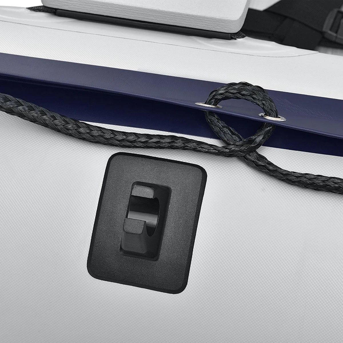 Merkloos Opblaasboot / Rubberboot / Boot - 2 Banken - Grijs - Incl. 2 Peddels 6 Merkloos Opblaasboot / Rubberboot / Boot - 2 Banken - Grijs - Incl. 2 Peddels - Afbeelding 4